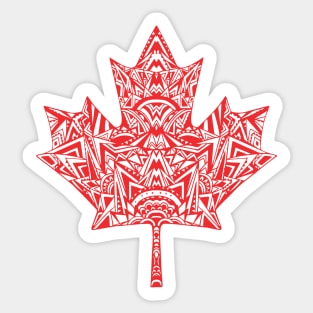 Canada Leaf Sticker